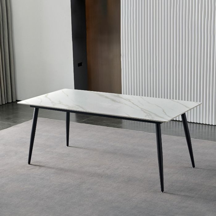 Muebles de piedra de cocina nórdicos 1/5/7 PCS Altura estándar COMINACIÓN CORCES