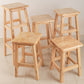 Contemporary Backless Square Seat Indoor Solid Wood Bar Stool Clearhalo 'Bar Furniture' 'Bar Stools' 'bar_stools' 'furn' 'furn_bar_stools' 'Furniture' 'Kitchen & Dining Furniture' 1200x1200_12febe0b-0d02-401a-ae43-85ad43fb5d8f