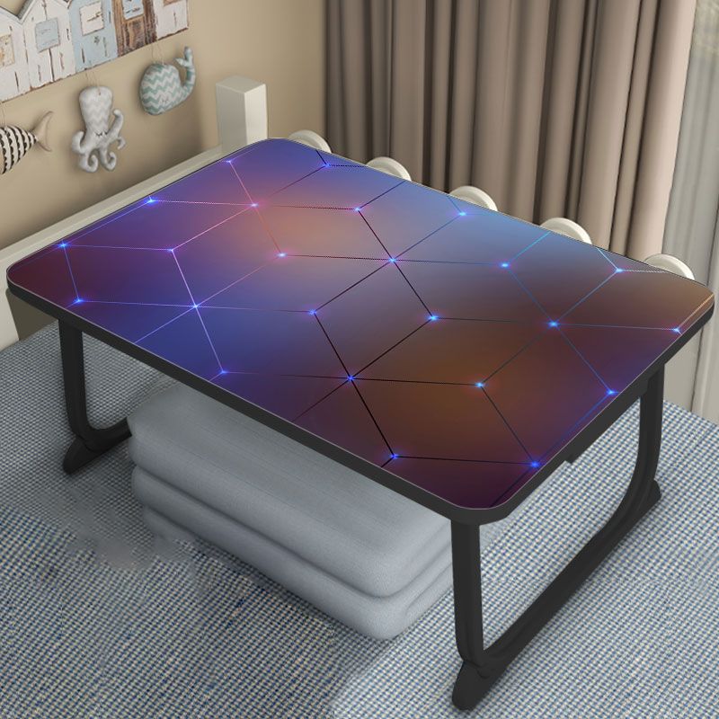 Forme rectangulaire Bureau de bureau de style moderne de forme moderne avec 2 lames pour la maison