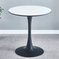 Round Shape Dining Table Simplicity Style Tulip Base Table for Dining Room Clearhalo ' dining_table' 'Dining Tables & Seating' 'Dining Tables' 'furn' 'furn_dining_table' 'Furniture' 'furniture_dining_table' 'Kitchen & Dining Furniture' 'kitchen&dining_furn' 'kitchen' 'kitchen_dining_table' 1200x1200_1302b269-ad76-440e-814a-d9ac87b699d4