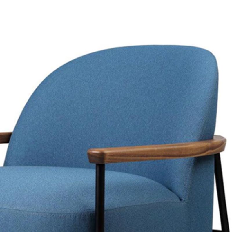 Scandinavian Arm Chair Solid Color Living Room Cushion Back Square Arms Armchair Clearhalo 'Accent Chairs' 'accent_chairs' 'Chairs & Seating' 'furn' 'furn_accent_chairs' 'Furniture' 'Living Room Furniture' 1200x1200_1302eb87-585c-4334-9874-ec41201d98c8