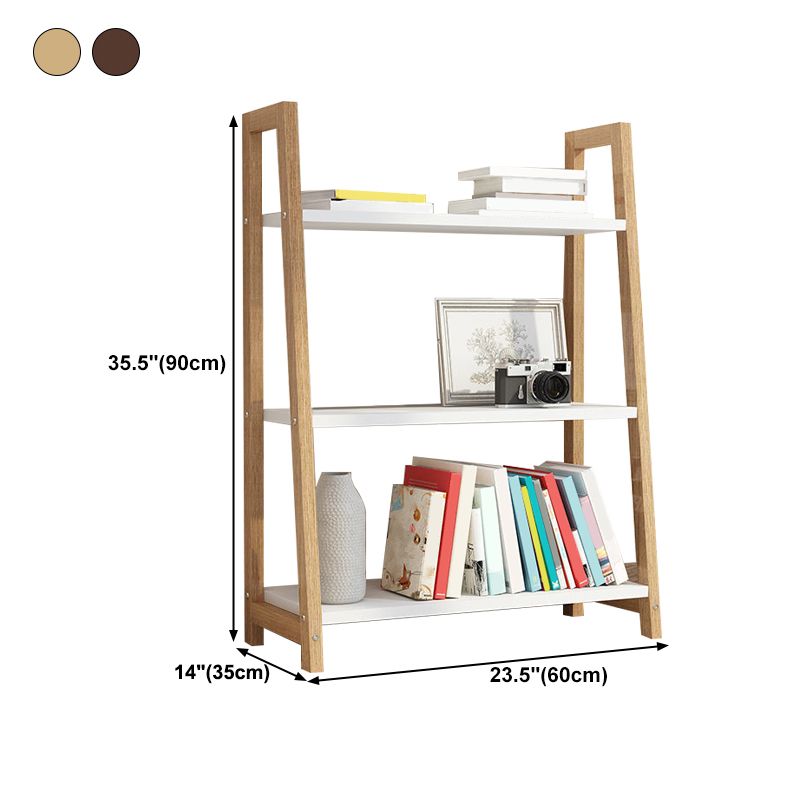 Open Back Bookshelf Contemporary Style Bookcase for Study Room Office Clearhalo 'Bookcases' 'furn' 'furn_bookcases' 'Furniture' 'furniture_bookcases' 'Office Furniture' 1200x1200_13040535-1ca9-4ef3-b2cd-eab08f59c55d