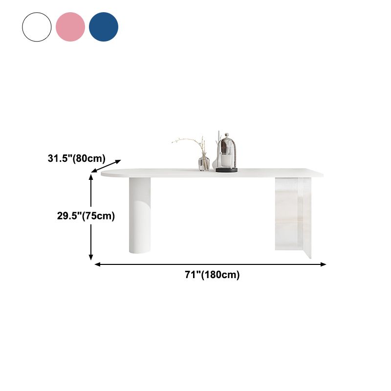 Modern Style Double Pedestal Furniture Pine Solid Wood Dining Room Collection Clearhalo ' dining_table' 'Dining Tables & Seating' 'Dining Tables' 'furn' 'furn_dining_table' 'Furniture' 'furniture_dining_table' 'Kitchen & Dining Furniture' 'kitchen&dining_furn' 'kitchen' 'kitchen_dining_table' 1200x1200_1307fce4-40a1-4253-8567-7f8cef7f957b