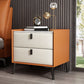 Contemporary Accent Table Nightstand Stone Nightstand with Drawers Clearhalo 'Bedroom Furniture' 'furn' 'furn_night_stand' 'Furniture' 'night_stand' 'Nightstands' 1200x1200_13094277-d398-4253-a467-dc08660d3a49