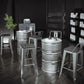 1/3/4 Pieces Industrial Bar Stool and Table Set Silver Iron Bar Set Clearhalo 'Bar Furniture' 'furn' 'furn_home_bar_bar_sets' 'Furniture' 'Home Bars & Bar Sets' 'home_bar_bar_sets' 'Kitchen & Dining Furniture' 1200x1200_130c4a03-049f-4277-9c61-bfa84a64a330