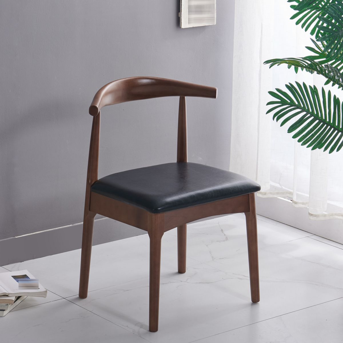 Indoor Scandinavian Side Chair Upholstered Open Back Wood Dining Room Chair Clearhalo ' kitchen&dining_furn' 'Dining Chairs' 'Dining Tables & Seating' 'dining_chair' 'furn' 'furn_dining_chair' 'Furniture' 'furniture_dining_chair' 'Kitchen & Dining Furniture' 'kitchen' 1200x1200_130d1112-4ddc-45b3-8c30-10038f987251
