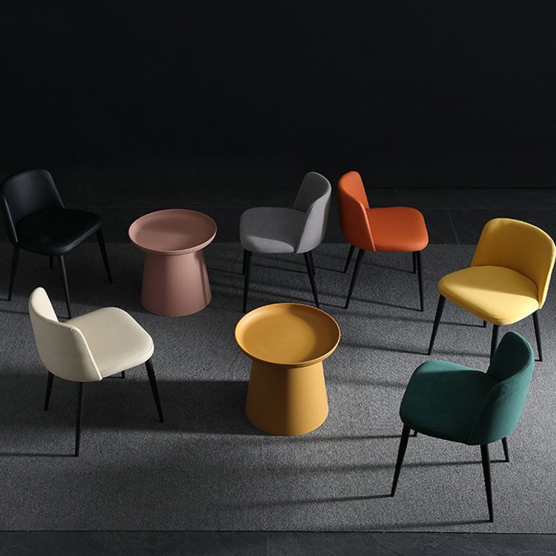 Contemporary Home Dining Chairs Armless Low Back Dining Side Chair Clearhalo 'Dining Chairs' 'Dining Tables & Seating' 'dining_chair' 'furn' 'furn_dining_chair' 'Furniture' 'Kitchen & Dining Furniture' 1200x1200_130d5a8f-a9d2-4ff1-a130-5a47c3f7f79c