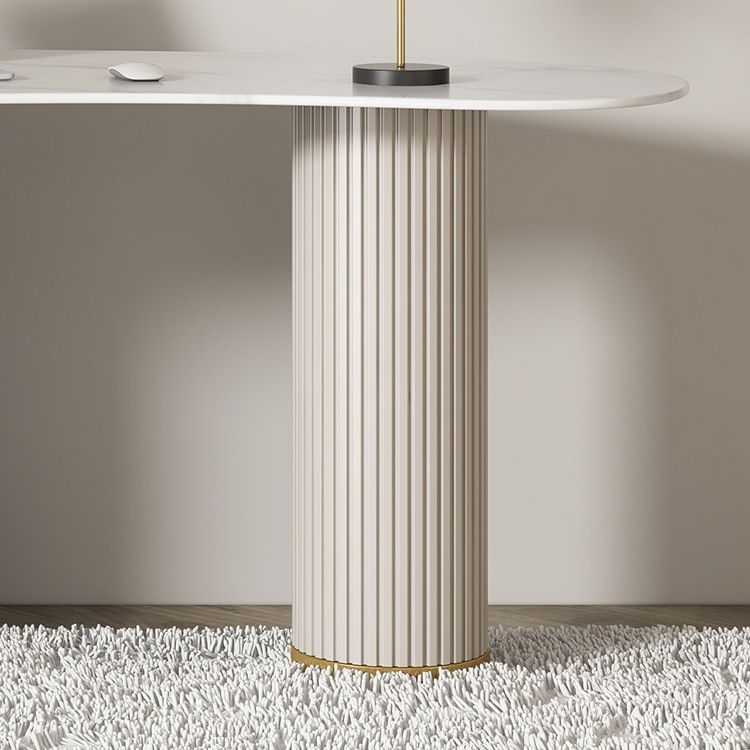 29.53 "H Desk Contemporary Office Desk White Writing Desk Writing Writing