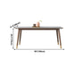 Mid-Century Kitchen Grey Dining Table Rectangle Sintered Stone Dining Table with 4 Legs Clearhalo ' dining_table' 'Dining Tables & Seating' 'Dining Tables' 'furn' 'furn_dining_table' 'Furniture' 'furniture_dining_table' 'Kitchen & Dining Furniture' 'kitchen&dining_furn' 'kitchen' 'kitchen_dining_table' 1200x1200_1310341e-a03d-4f80-9a2a-d4d386a4e45d