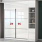Wit High Gloss Garderobe Armoire Modern Engineered Wood Garderobe