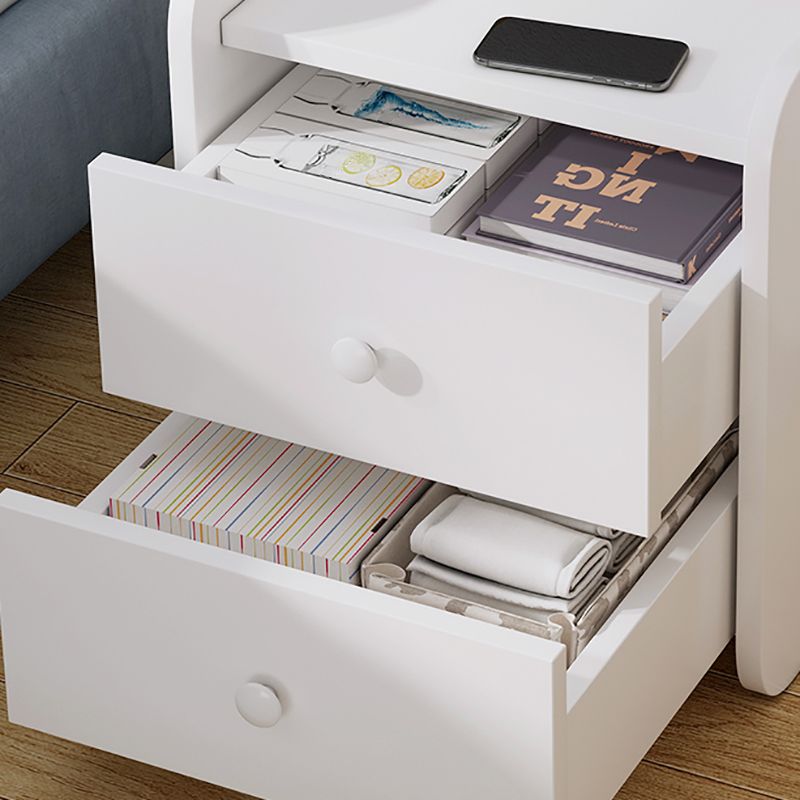 コンテンポラリーアクセントテーブルナイトスタンドアンティーク仕上げ引き出し引き出しベッドナイトスタンド