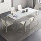Modern Sintered Stone Dining Table Set 1/2/4/5/6/7 Pieces Dining Set for Home Use Clearhalo 'Dining Room Sets' 'Dining Tables & Seating' 'dining_room_set' 'furn' 'furn_dining_room_set' 'Furniture' 'furniture_dining_room_set' 'Kitchen & Dining Furniture' 1200x1200_13143873-ea97-4011-91db-312517efe0ce
