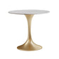 Round Tulip Base Luxury Dining Table White Tone Fixed Table with Sintered Stone Clearhalo ' dining_table' 'Dining Tables & Seating' 'Dining Tables' 'furn' 'furn_dining_table' 'Furniture' 'furniture_dining_table' 'Kitchen & Dining Furniture' 'kitchen&dining_furn' 'kitchen' 'kitchen_dining_table' 1200x1200_1317d8c0-7bf1-47df-9b2f-38d2a1ae2827
