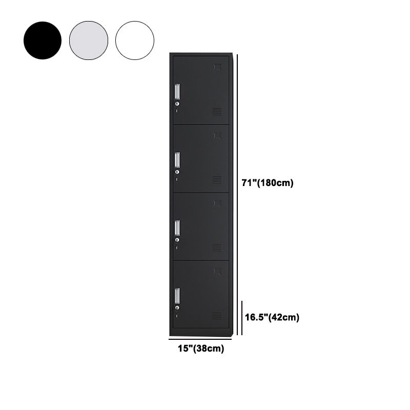 Armate di guardaroba in metallo contemporaneo Armata a cerniera del guardaroba per casa