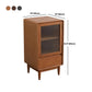33.46"/42.52" Tall 1- Door Wooden Cabinet , 1- Drawer Rectangle Accent Cabinet