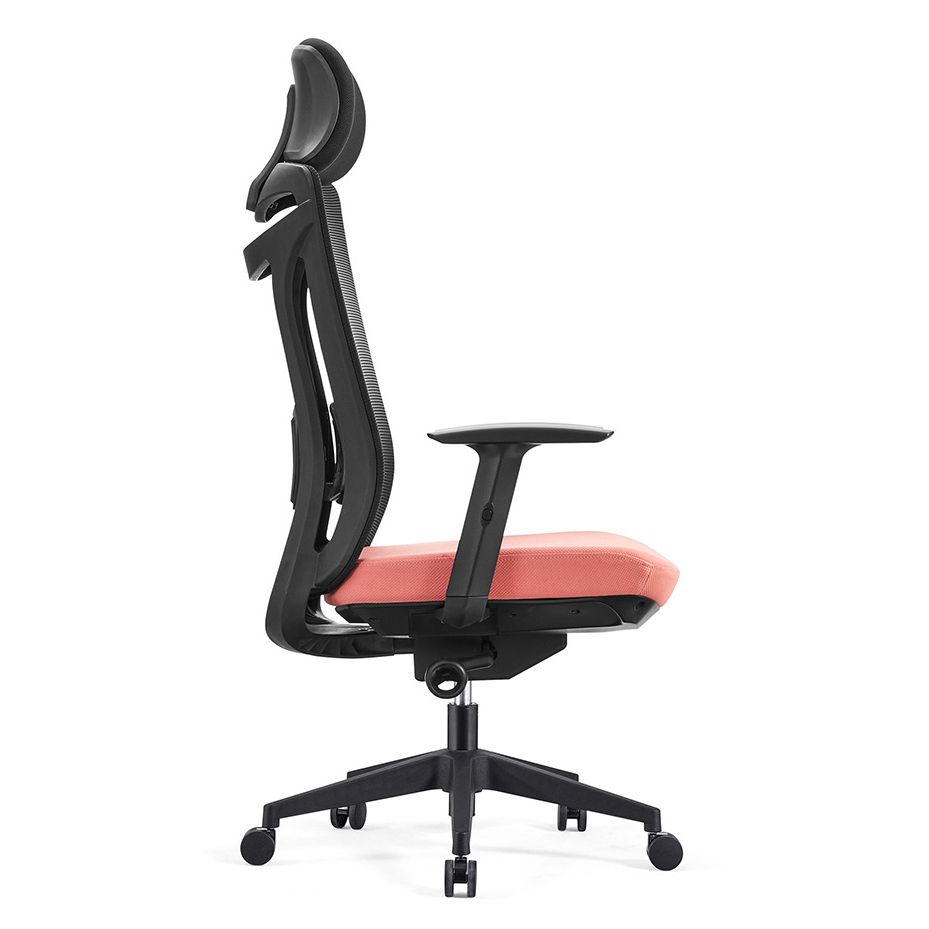 Modern Desk Chair High Back Swivel with Wheels Ergonomic Office Chair Clearhalo 'furn' 'furn_office_chair' 'Furniture' 'Office Chairs' 'Office Furniture' 'office_chair' 1200x1200_131a4952-596a-44d7-902f-26e92dd075aa