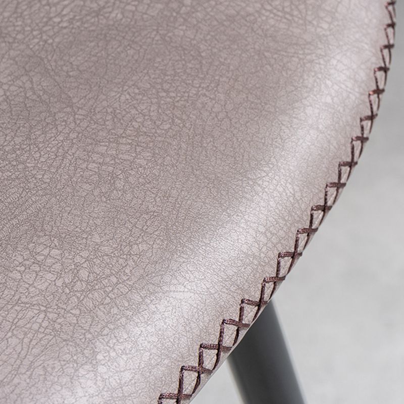 Glam Style Metal Dining Chair Dining Side Armless Chairs for Kitchen Clearhalo ' kitchen&dining_furn' 'Dining Chairs' 'Dining Tables & Seating' 'dining_chair' 'furn' 'furn_dining_chair' 'Furniture' 'furniture_dining_chair' 'Kitchen & Dining Furniture' 'kitchen' 1200x1200_131ef211-92ed-4042-9fbb-1dd5c06bf195