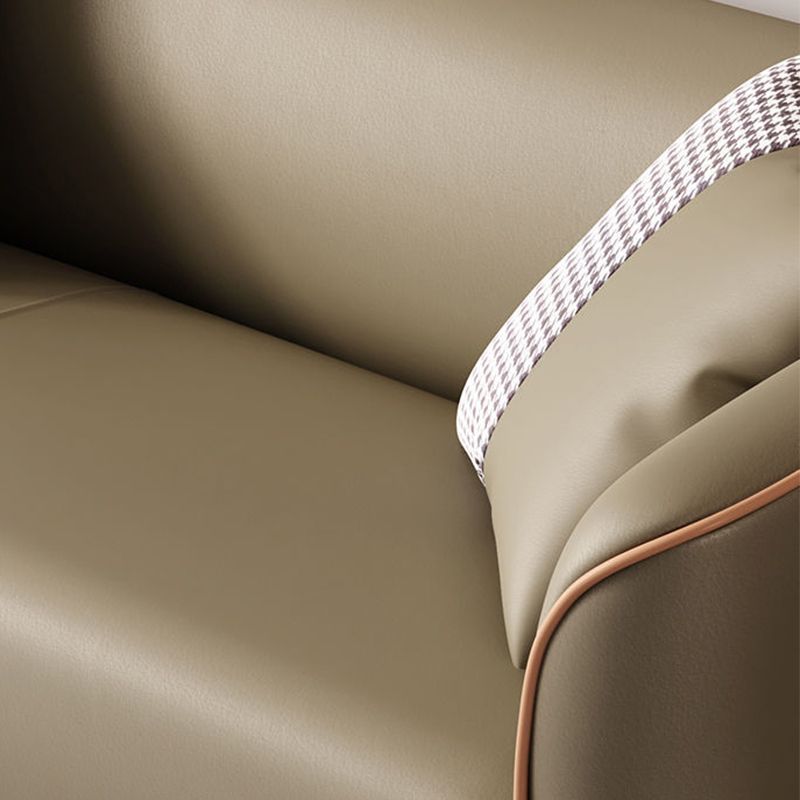 Faux lederen bank Tuxedo arm bank 25,98 "Hoog voor appartement, vlekbestendig