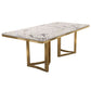 Metal Traditional Luxury Rectangle Indoor Table Sintered Stone Top Table for Dining Room Clearhalo ' dining_table' 'Dining Tables & Seating' 'Dining Tables' 'furn' 'furn_dining_table' 'Furniture' 'furniture_dining_table' 'Kitchen & Dining Furniture' 'kitchen&dining_furn' 'kitchen' 'kitchen_dining_table' 1200x1200_1322328b-e864-4df7-8520-ec22c257f0da