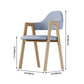 Nordic Fabric Dining Side Chair with Metal Base 33"H Open Back Dining Side Chair for Restaurant Clearhalo ' kitchen&dining_furn' 'Dining Chairs' 'Dining Tables & Seating' 'dining_chair' 'furn' 'furn_dining_chair' 'Furniture' 'furniture_dining_chair' 'Kitchen & Dining Furniture' 'kitchen' 1200x1200_13242c4c-b0c2-45d6-841c-88fb33e1e2a4