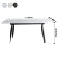 Industrial Standard Kitchen Dining Table Sintered Stone Rectangle Dining Table with 4 Legs Base Clearhalo ' dining_table' 'Dining Tables & Seating' 'Dining Tables' 'furn' 'furn_dining_table' 'Furniture' 'furniture_dining_table' 'Kitchen & Dining Furniture' 'kitchen&dining_furn' 'kitchen' 'kitchen_dining_table' 1200x1200_1324d7c1-65f0-47aa-84df-82792e67ef86