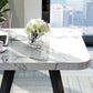 Modern Dining Table Square Dining Table for Kitchen Dining Room