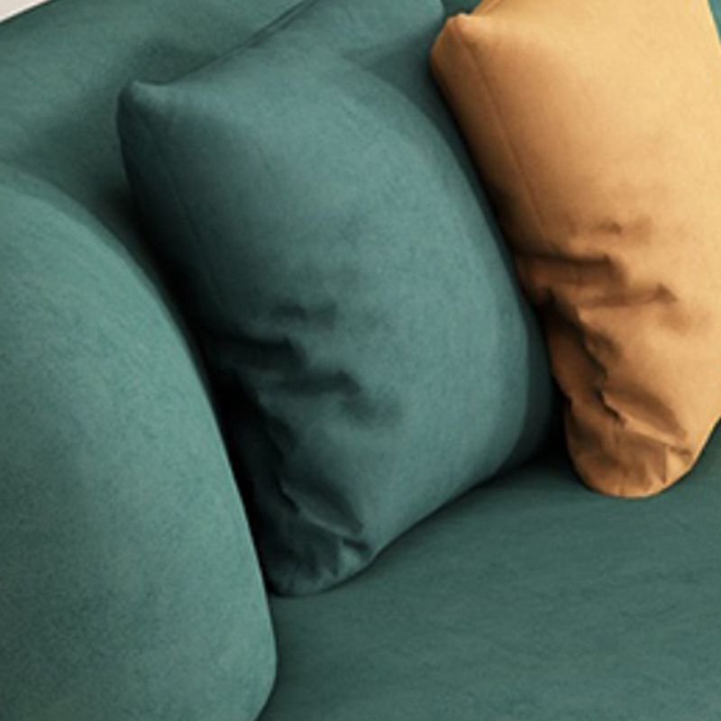 Green Sofa Stationary Water Resistant Seating for Living Room