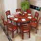 Solid Wood Dining Table Convertible Dining Table for Kitchen Room