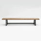 Metal Industrial Rectangle Dining Table Solid Wood Top Table with Trestle Base Clearhalo ' dining_table' 'Dining Tables & Seating' 'Dining Tables' 'furn' 'furn_dining_table' 'Furniture' 'furniture_dining_table' 'Kitchen & Dining Furniture' 'kitchen&dining_furn' 'kitchen' 'kitchen_dining_table' 1200x1200_1329c8ea-fc0d-43ec-b75b-d849577d7f34