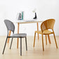 Scandinavian Plastic Dining Armless Chair Kitchen and Dining Room Side Chairs Clearhalo ' kitchen&dining_furn' 'Dining Chairs' 'Dining Tables & Seating' 'dining_chair' 'furn' 'furn_dining_chair' 'Furniture' 'furniture_dining_chair' 'Kitchen & Dining Furniture' 'kitchen' 1200x1200_1329ca5b-976d-4194-826c-a941205f8c7c
