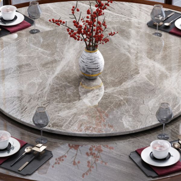 Traditional Round Dining Table for Home Brown Solid Wood Dinette Table Clearhalo 'Dining Tables & Seating' 'Dining Tables' 'dining_table' 'furn' 'furn_dining_table' 'Furniture' 'Kitchen & Dining Furniture' 1200x1200_132b87db-ca32-45fd-a37f-929b0b300f3e