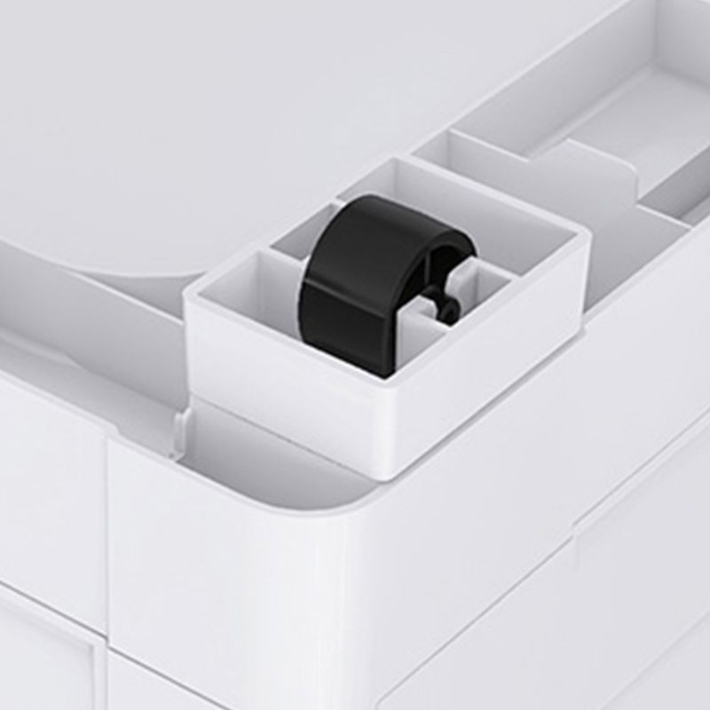 Armadio in plastica in stile moderno guardaroba per la casa con cassetti