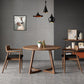 Round Dining Table Set 1/2/3/5 Pcs Solid Wood Dining Table and Chairs