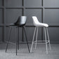 Nordic Plastic Bar Stool Low Back Counter Bar Stool with Metal Legs for Home Clearhalo 'Bar Furniture' 'Bar Stools' 'bar_stools' 'furn' 'furn_bar_stools' 'Furniture' 'Kitchen & Dining Furniture' 1200x1200_132ed6f7-6c0b-489b-a116-d02b2d0a7166