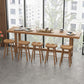 Modern Wooden Bar Counter Table Rectangle Bar Counter Table for Home
