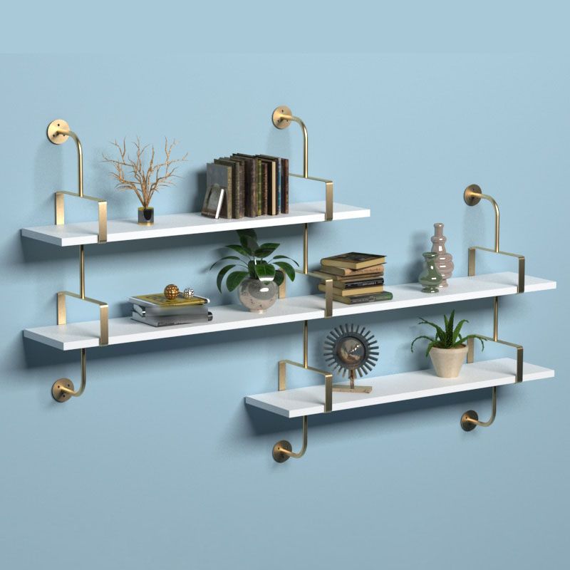 7.87"W Bookshelf Glam Style Wall Mounted Solid Wood Bookcase for Office Study Room Clearhalo 'Bookcases' 'furn' 'furn_bookcases' 'Furniture' 'furniture_bookcases' 'kitchen' 'kitchen_bookcases' 'Living Room Furniture' 'Office Furniture' 1200x1200_1334a15e-dc20-47c5-b568-f243f118366a