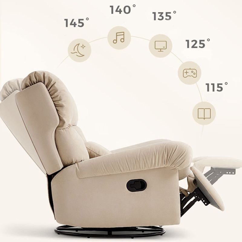 Swivel Rocker Wing sedia reclinabile assistenza lombare Recliner