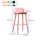 Industrial Style Bar-stool PP Seat Metal Legs Stool for Kitchen Bar Clearhalo 'Bar Furniture' 'Bar Stools' 'bar_stools' 'furn' 'furn_bar_stools' 'furniture_bar_stools' 'Kitchen & Dining Furniture' 'kitchen&dining_furn' 'kitchen' 'kitchen_furn' Furniture' 1200x1200_133c9784-b780-4165-8cc0-11da0e23d17c