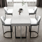 Scandinavian Bucket Counter & Bar Stool Faux Leather Bar Stool for Dining Room Clearhalo 'Bar Furniture' 'Bar Stools' 'bar_stools' 'furn' 'furn_bar_stools' 'Furniture' 'Kitchen & Dining Furniture' 1200x1200_133de76f-07df-4cf1-bcca-d40778d7f104