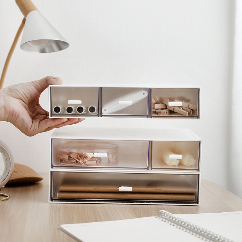 Archivo de cajones de archivos acrílicos modernos para el archivador para el hogar y la oficina