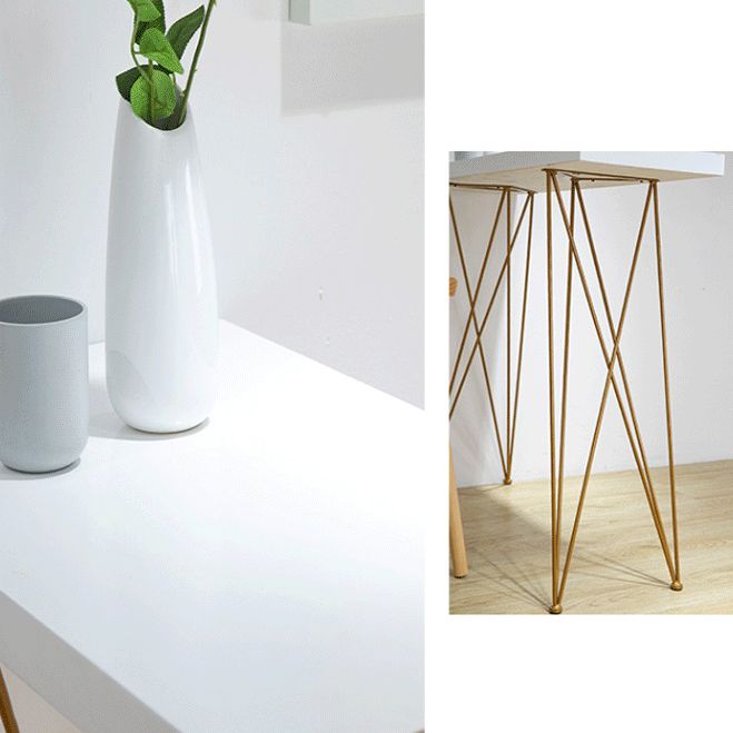 Rectangle Bar Dining Table Contemporary Bar Table with Double Pedestal Base Clearhalo 'Bar Furniture' 'Bar Tables' 'bar_tables' 'furn' 'furn_bar_tables' 'Furniture' 'furniture_bar_tables' 'Kitchen & Dining Furniture' 1200x1200_134076ae-c9e4-488a-b4bf-2ee1ed67d727