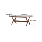 Rectangle Pine Wood Table with Trestle Base Modern Dining Table for Restaurant Clearhalo ' dining_table' 'Dining Tables & Seating' 'Dining Tables' 'furn' 'furn_dining_table' 'Furniture' 'furniture_dining_table' 'Kitchen & Dining Furniture' 'kitchen&dining_furn' 'kitchen' 'kitchen_dining_table' 1200x1200_1341e4d6-5981-49db-8430-e8c63f132bc8