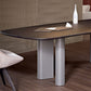 Modern Solid Wood Dining Table for restaurant Rectangle Table with Double Pedestal Clearhalo ' dining_table' 'Dining Tables & Seating' 'Dining Tables' 'furn' 'furn_dining_table' 'Furniture' 'furniture_dining_table' 'Kitchen & Dining Furniture' 'kitchen&dining_furn' 'kitchen' 'kitchen_dining_table' 1200x1200_1342f3a2-3e53-4f8a-9f54-9203b2061d34