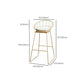 Glam Style Rectangle Counter Set 1/3 Pieces Solid Wood Bistro Set for Indoor Clearhalo 'Bar Furniture' 'furn' 'furn_home_bar_bar_sets' 'Furniture' 'Home Bars & Bar Sets' 'home_bar_bar_sets' 'Kitchen & Dining Furniture' 1200x1200_1343fdbd-232c-4ca1-8f56-4e8991a04dae