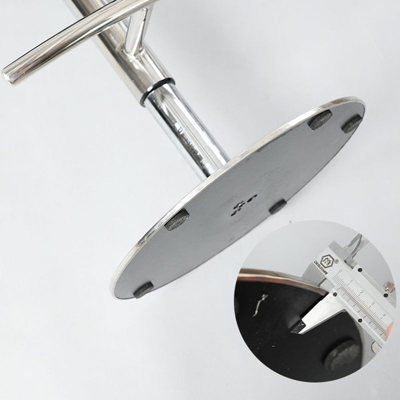 Sgabello da bar in pelle regolabile sgabello da banco posteriore per bristol con girevole