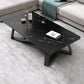 Cross Table Base Design Rectangular Faux Wood Table Ornate Style Coffee Table Clearhalo 'Coffee & Accent Tables' 'Coffee Tables' 'coffee_tables' 'furn' 'furn_coffee_tables' 'Furniture' 'Living Room Furniture' 1200x1200_1349bcbc-e11a-406b-a254-4ed7cc02d240