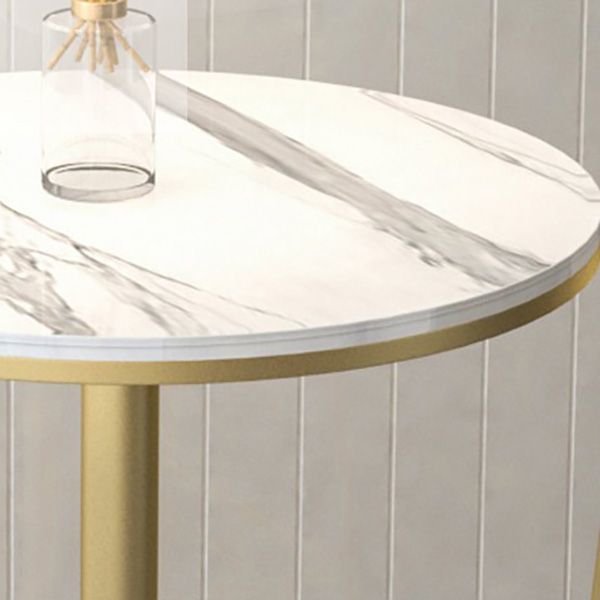 Modern Style Bar Table Set 1/3 Pieces Stone Round Bistro Set for Indoor Clearhalo 'Bar Furniture' 'furn' 'furn_home_bar_bar_sets' 'Furniture' 'Home Bars & Bar Sets' 'home_bar_bar_sets' 'Kitchen & Dining Furniture' 1200x1200_134b9b8a-6afe-48fc-85f7-c53ec5efc1bd