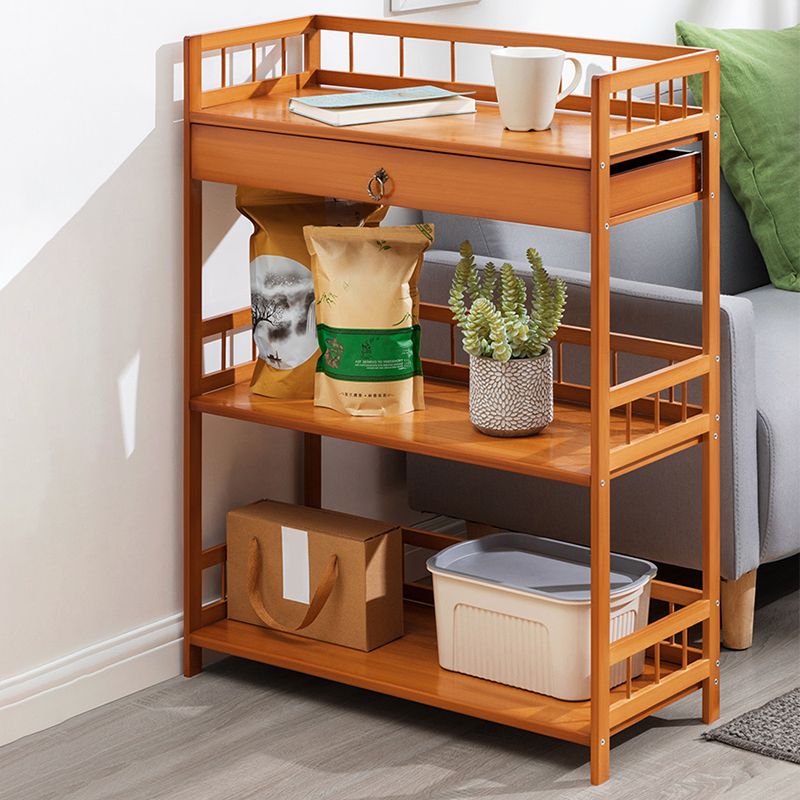 11" Wide Contemporary Corner Table Rectangular Accent Side Table with Storage Clearhalo 'Coffee & Accent Tables' 'End & Side Tables' 'end_side_tables' 'furn' 'furn_end_side_tables' 'Furniture' 'Living Room Furniture' 1200x1200_134d1366-82ef-4198-a8b9-76931b301ba2