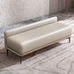 Modern Upholstered Bench, 20"H Bedroom Bench with Metal Legs Clearhalo 'Benches' 'Chairs & Seating' 'furn' 'furn_benches' 'Furniture' 'Living Room Furniture' 1200x1200_134da98d-5404-4307-8b64-61042c881a1a