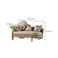 Glam Upholstered Chaise Lounge Couch Wood Chaise Lounge Chair Clearhalo 'Chairs & Seating' 'Chaise Lounge' 'chaise_lounge' 'furn' 'furn_chaise_lounge' 'Furniture' 'Living Room Furniture' 1200x1200_134ee787-9b32-41d1-99b7-ea5011f1a930